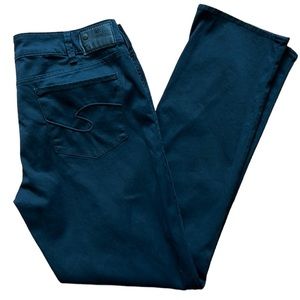 Silver Jeans women’s 36 x 32‎ black suki slim